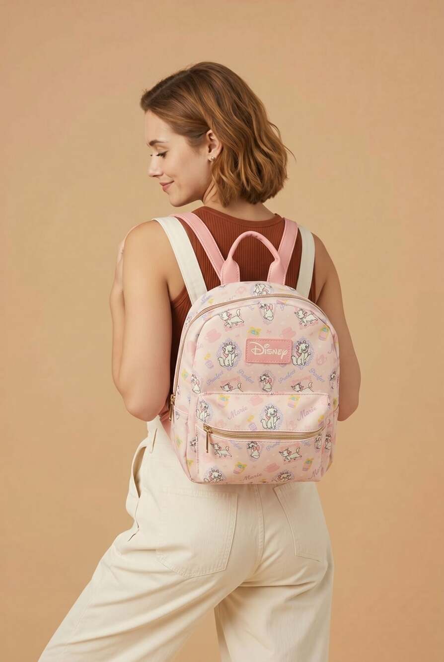 Disney The Aristocats Marie Print Mini Backpack - Picture 1 of 9